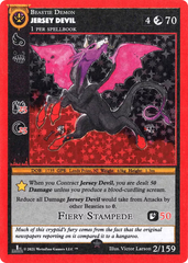 Jersey Devil 2/159 - Holo 1st Edition