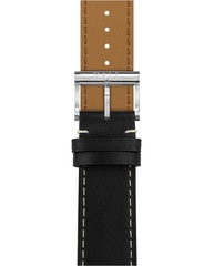 Ball - Black Calf (cow) Leather 20mm - Brushed Pin Buckle BRMLBK20N1088-brushed