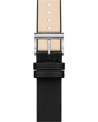 Ball - Black Calf (cow) Leather 19mm - Brushed Pin Buckle BRMLBK19N1038-brushed
