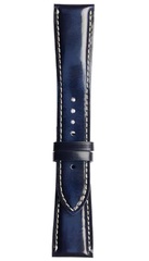 Bell & Ross - BR 123 - BR 126 - BR V2 - BR V3 Blue Calfskin Strap