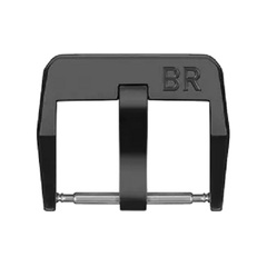 Bell & Ross - BR 123 - BR 126 - BR V2 - BR V3 Steel Pin Buckle With Matte Black PVD Finish
