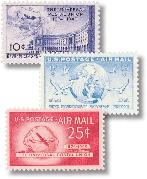 US #C42-44