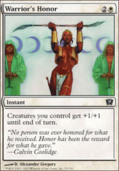 Warriors Honor - Foil