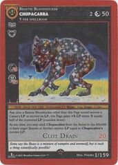 Chupacabra 1/159 - Reverse Holo - 1st Edition