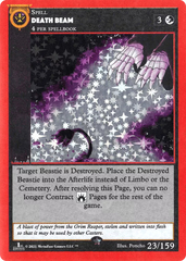 Death Beam 23/159 - Reverse Holo - 1st Edition