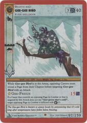 Gee-Gee Bird 97/159 - Reverse Holo - 1st Edition