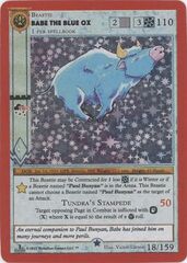 Babe The Blue Ox 18/159 - Holo - Second Edition