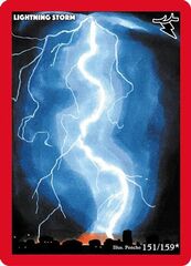 Lightning Storm 151/159 - Reverse Holo - 1st Edition