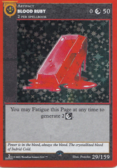 Blood Ruby 29/159 - Holo - Second Edition