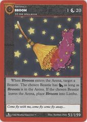 Broom 51/159 - Holo - Second Edition