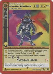 Metal Man of Alabama 21/159 - Reverse Holo - 1st Edition