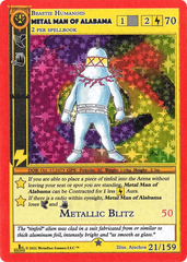 Metal Man of Alabama 21/159 - Holo - 1st Edition