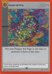 Chaos Crystal 31/159 - Holo - Second Edition