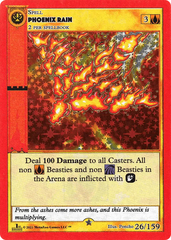 Phoenix Rain 26/159 - Holo - 1st Edition