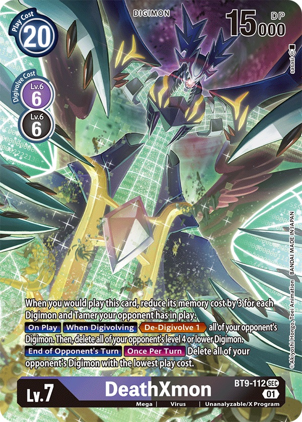 DeathXmon (Alternate Art) - BT9-112 - SEC