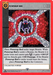 Powerup Red 25/159 - Holo - 1st Edition