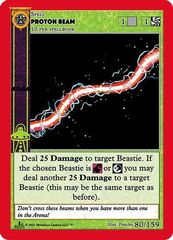 Proton Beam 80/159 - Reverse Holo - 1st Edition