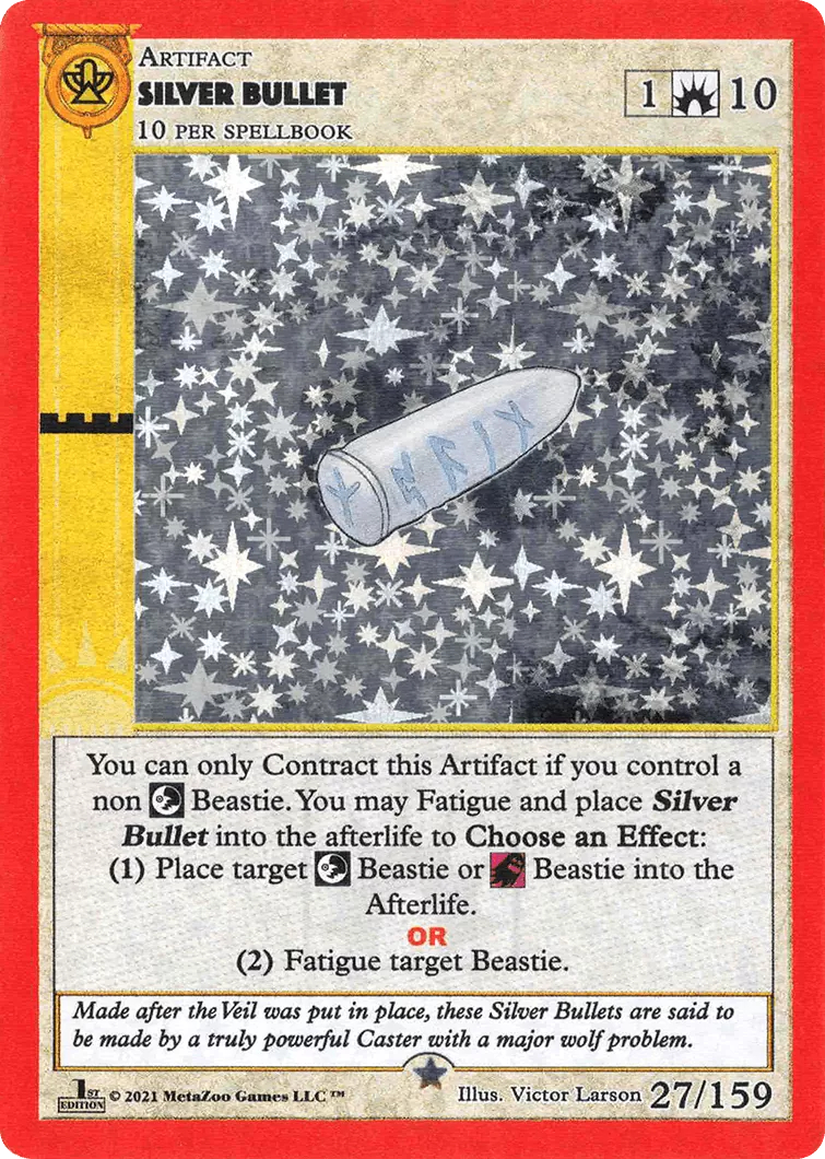 Silver Bullet 27/159 - Holo - 1st Edition