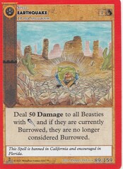 Earthquake 89/159 - Holo - Second Edition