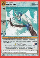 Gee-Gee Bird 97/159 - Holo - Second Edition