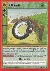 Hoop Snake 54/159 - Reverse Holo - Second Edition