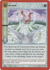 Icy Path 103/159 - Reverse Holo - Second Edition