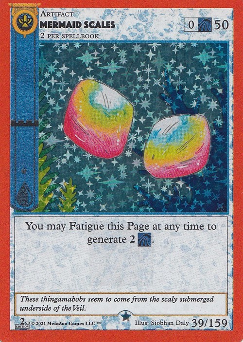 Mermaid Scales 39/159 - Holo - Second Edition