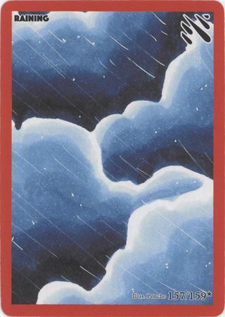Raining 157/159 - Reverse Holo - Second Edition