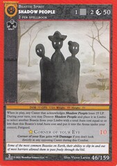 Shadow People 46/159 - Reverse Holo - Second Edition