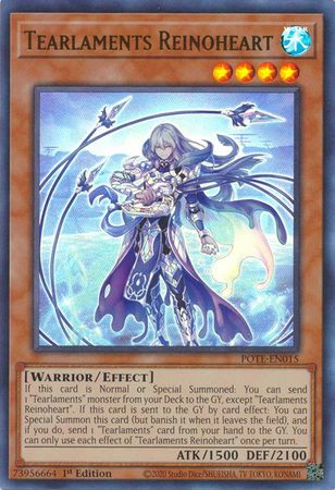 Yugioh Spright Blue Secret Rare Power of hot the Elements - NM