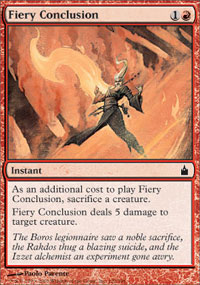 Fiery Conclusion - Foil