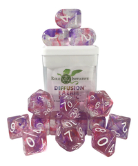 Set of 15 Dice - Diffusion Faerie Magic