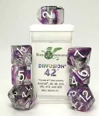 Set of 7 Dice - DIffusion Forty Two (42)