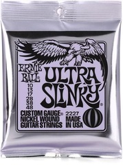 Ernie Ball 2227 Ultra Slinky Nickel Wound Electric Guitar Strings - .010-.048