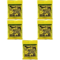 Ernie Ball 2627 Beefy Slinky Nickel Wound Electric Guitar Strings - .011-.054 (5-Pack)