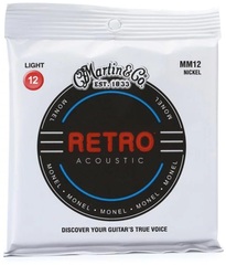 Martin MM12 Retro Acoustic Guitar Strings - .012-.054 Light