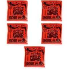 Ernie Ball 2624 Skinny Top Heavy Bottom Slinky Nickel Wound Electric Guitar Strings - .009-.080 8-string (5-Pack)
