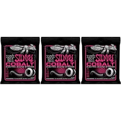Ernie Ball 2723 Super Slinky Cobalt Electric Guitar Strings - .009-.042 3-pack