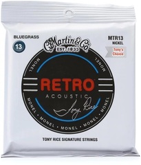 Martin MTR13 Tony Rice Retro Acoustic Guitar Strings - .013-.056 Bluegrass