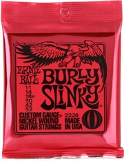 Ernie Ball 2226 Burly Slinky Nickel Wound Electric Guitar Strings - .011-.052