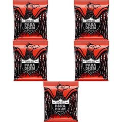 Ernie Ball 2015 Skinny Top Heavy Bottom Slinky Paradigm Electric Guitar Strings - .010-.052 (5-Pack)