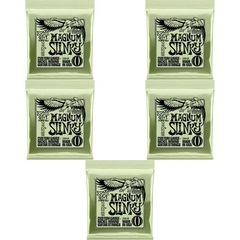 Ernie Ball 2618 Magnum Slinky Nickel Wound Electric Guitar Strings - .012-.056 (5-Pack)