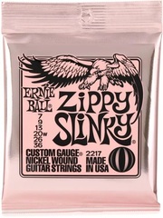 Ernie Ball 2217 Zippy Slinky Nickel Wound Electric Guitar Strings - .007-.036