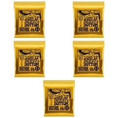 Ernie Ball 2216 Skinny Top Beefy Bottom Slinky Nickel Wound Electric Guitar Strings - .010-.054 (5-Pack)