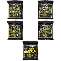 Ernie Ball 2727 Beefy Slinky Cobalt Electric Guitar Strings - .011-.054 (5-Pack)