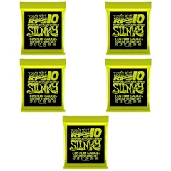Ernie Ball 2240 Regular Slinky RPS Nickel Wound Electric Guitar Strings - .010-.046 (5-Pack)