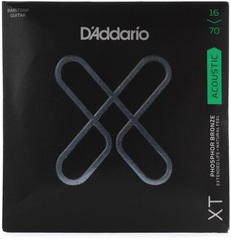 D'Addario XTAPB1670 XT Phosphor Bronze Acoustic Baritone Guitar Strings - .016-.070 Medium