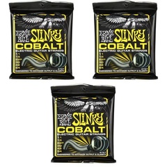 Ernie Ball 2727 Beefy Slinky Cobalt Electric Guitar Strings - .011-.054 (3-Pack)