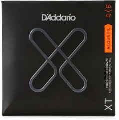 D'Addario XTAPB1047 XT Phosphor Bronze Acoustic Guitar Strings - .010-.047 Extra Light