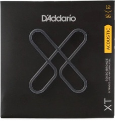 D'Addario XTABR1256 XT 80/20 Bronze Acoustic Guitar Strings - .012-.056 Light Top/Medium Bottom